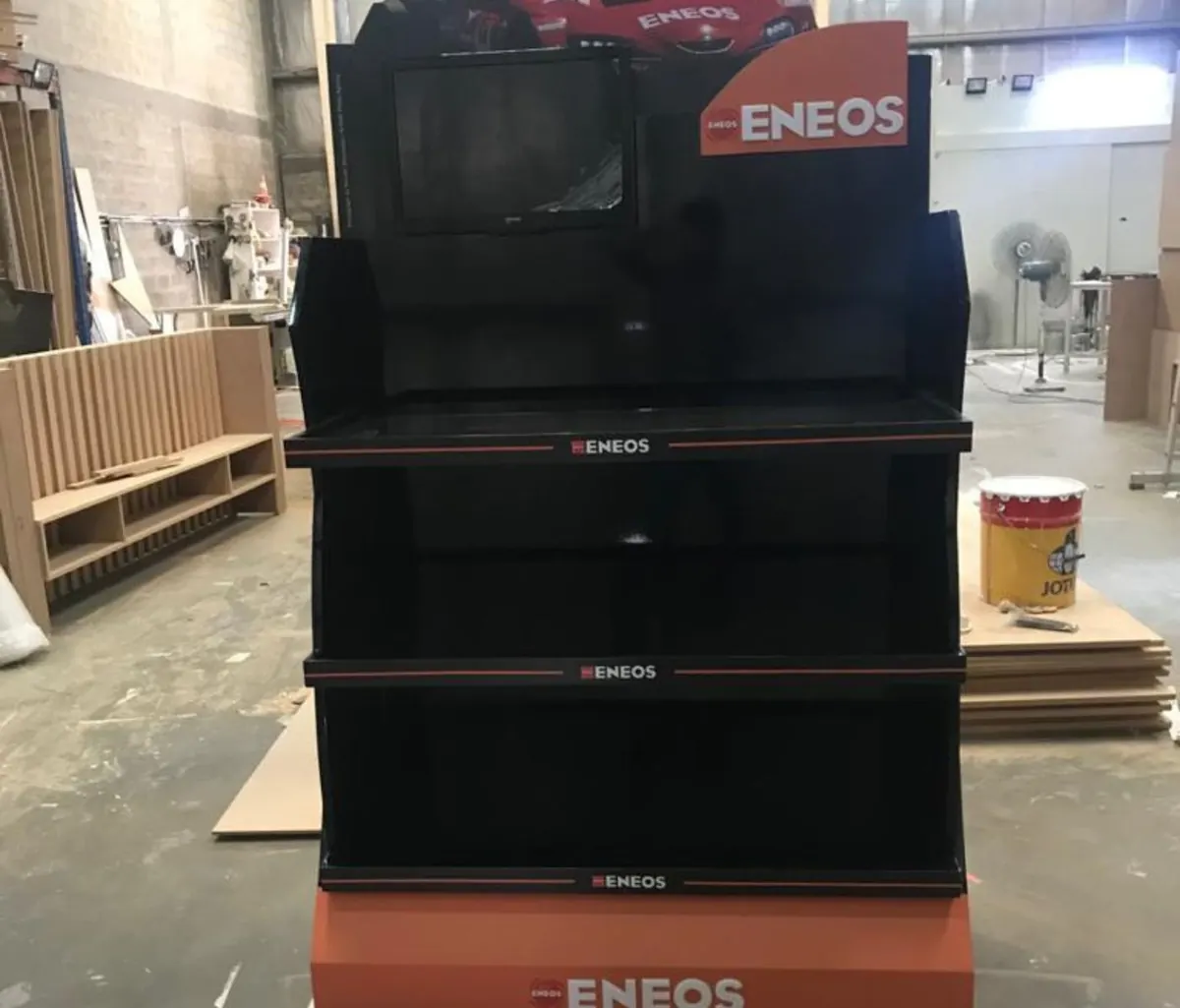 ENEOS retail display unit