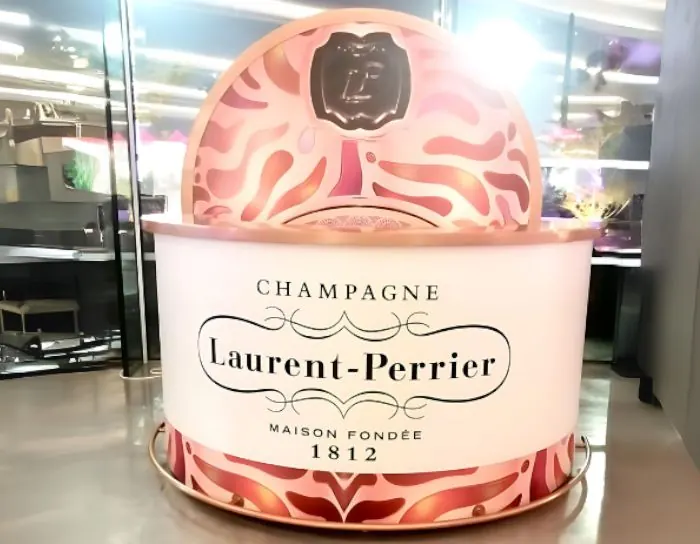 Laurent-Perrier champagne kiosk