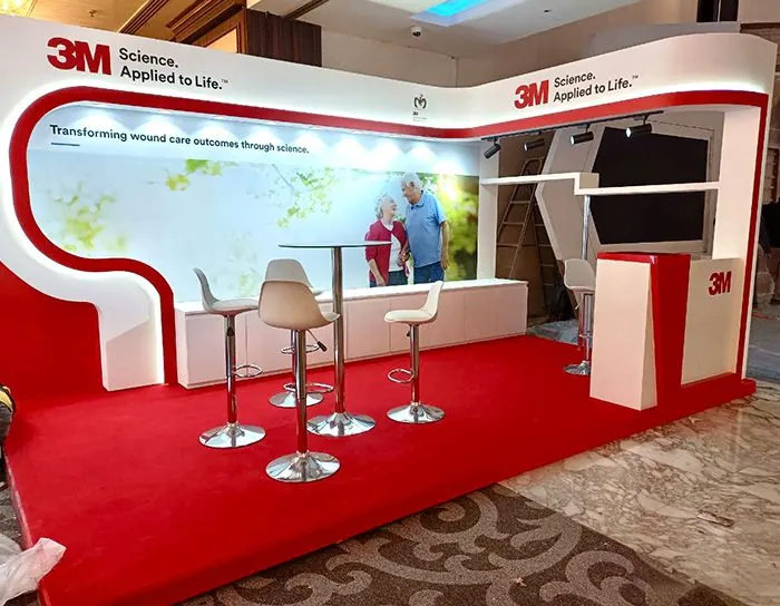 3M exhibition stand